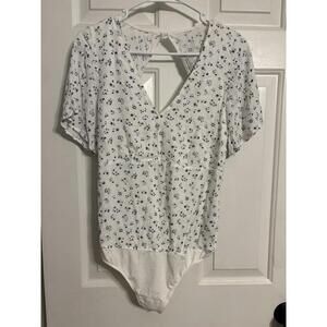Abercrombie and Fitch Floral top Body Suit